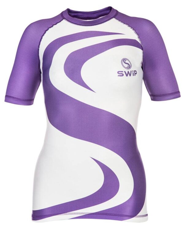 COMBAT WOMAN PURPLE maglia rashguard IBJJF