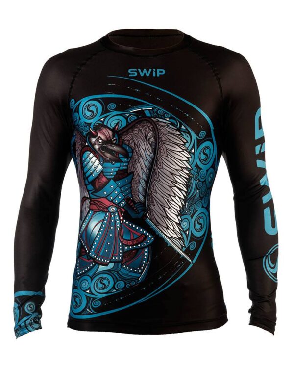CROWSAM COLOUR LONG rashguard uomo