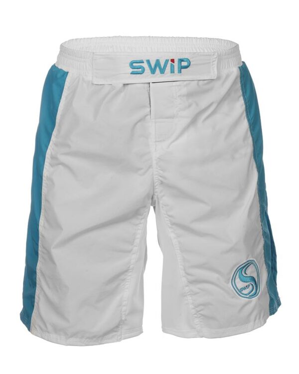 SHORT FIGHT SWIP WHITE SKY BLUE  pantalone unisex per ogni tipo di sport